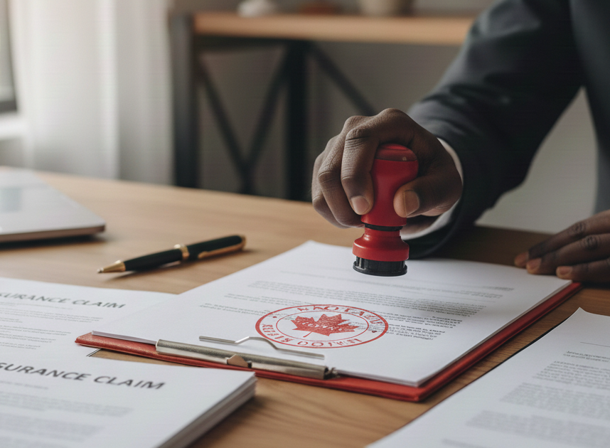 Notarizing insurance claim forms Insurance Claim Forms