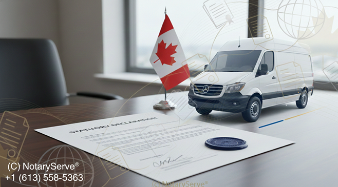 Statutory Declaration for a Registrant Identification Number (RIN)